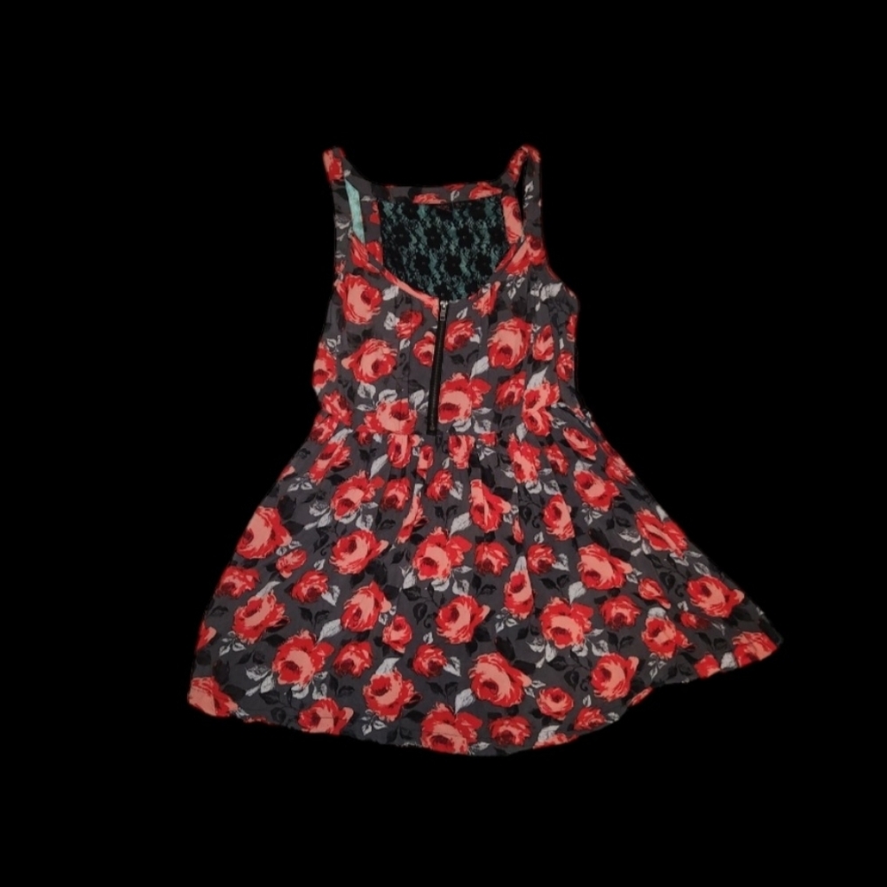 Material Girl Y2K Rose Lace Dress